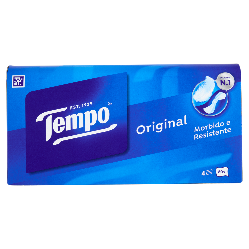 Tempo Original Fazzoletti 4 veli 80 pz