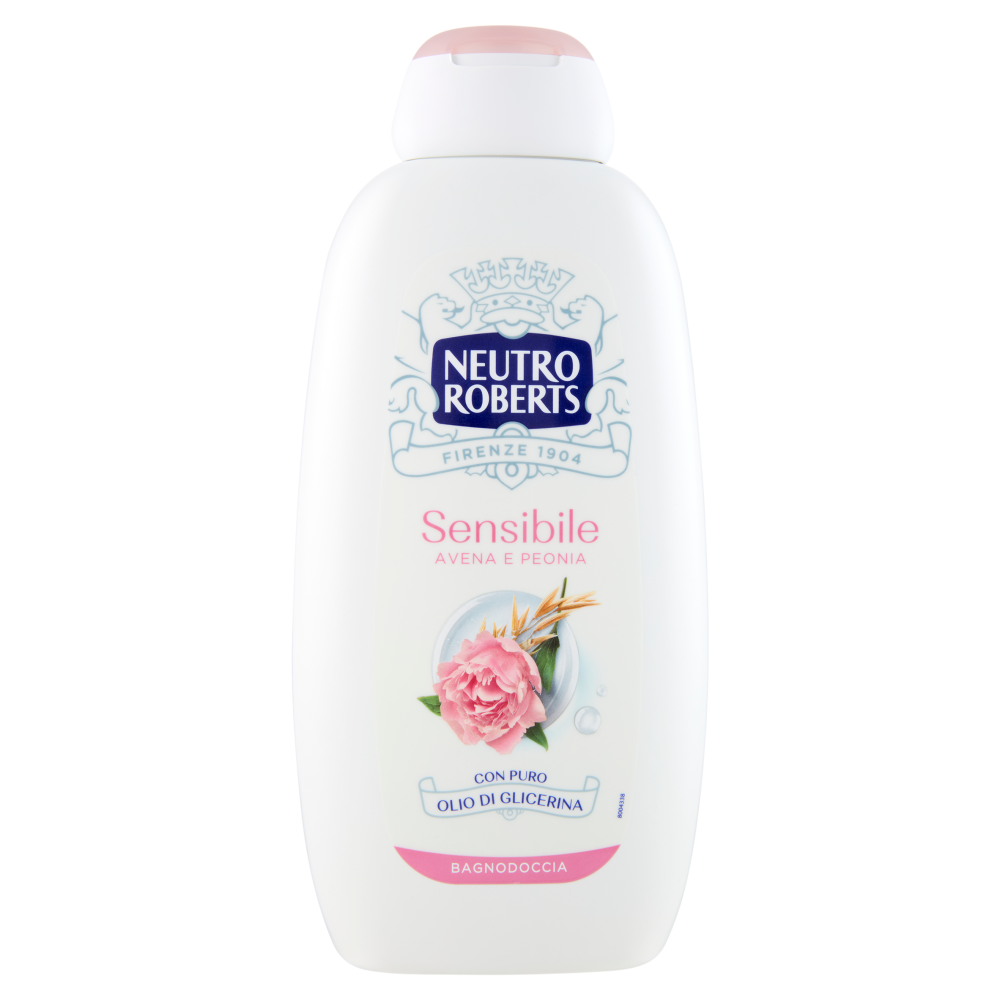Neutro Roberts Sensibile Avena e Peonia Bagnodoccia 600 ml