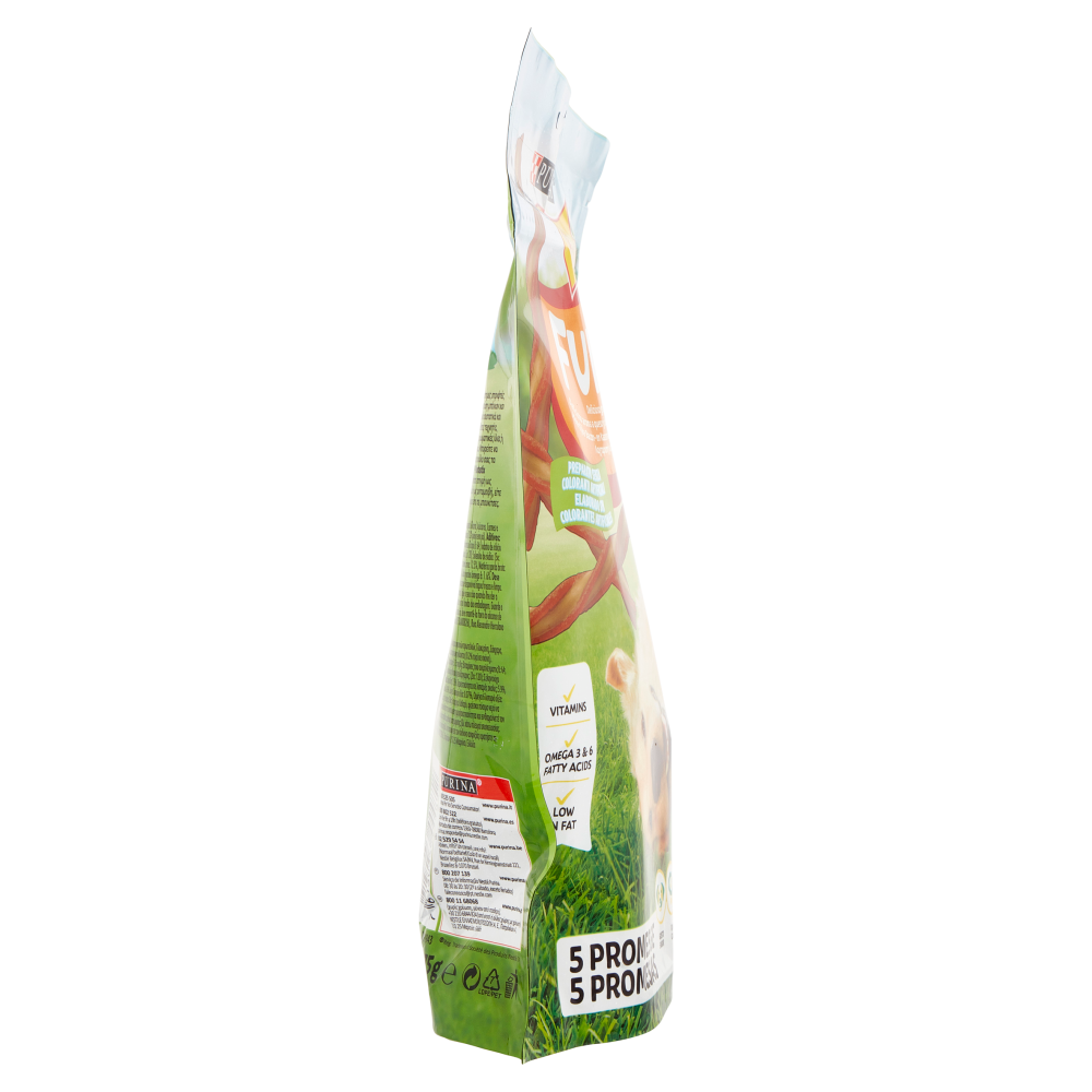 PURINA FRISKIES Funtastix Snack cane al gusto di Bacon e Formaggio busta 175 g