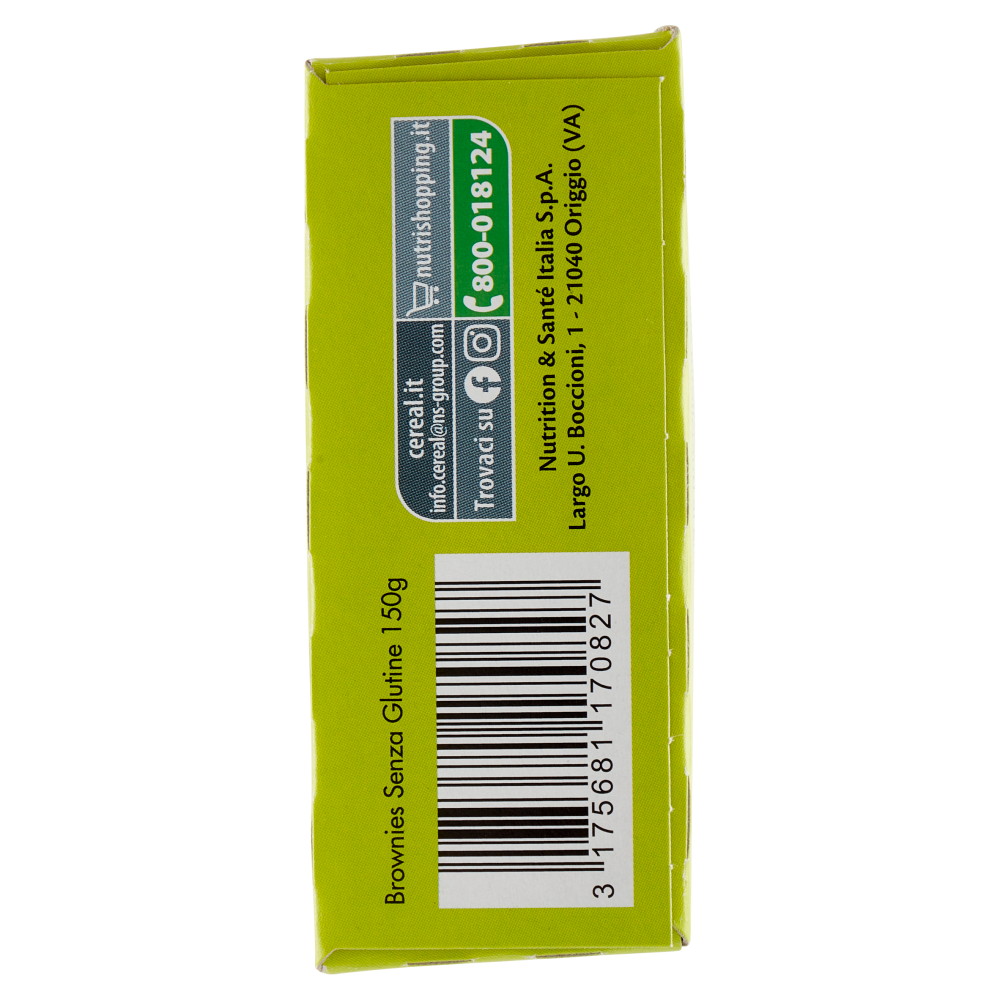 Céréal Senza Glutine Brownies - 4 x 37,5 g