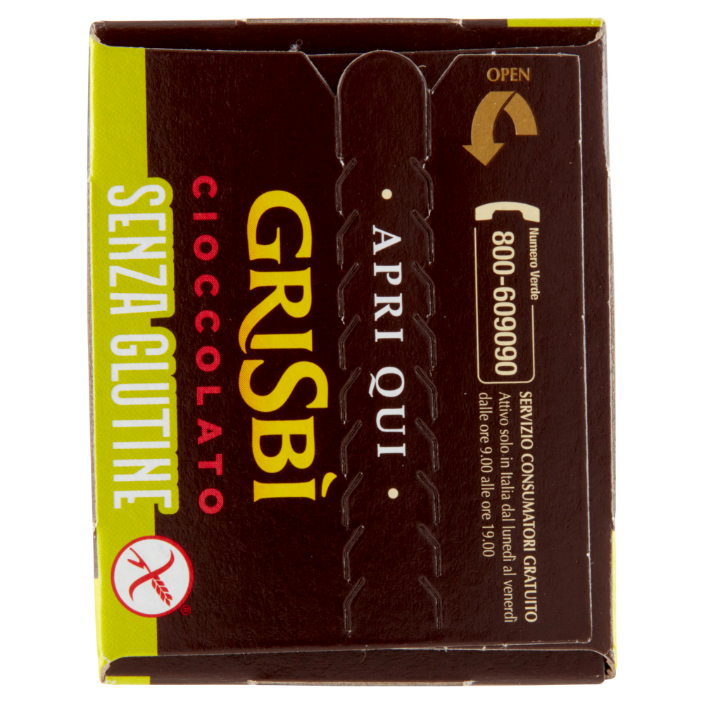 Grisbì Senza Glutine Cioccolato 9 x 16,7 g