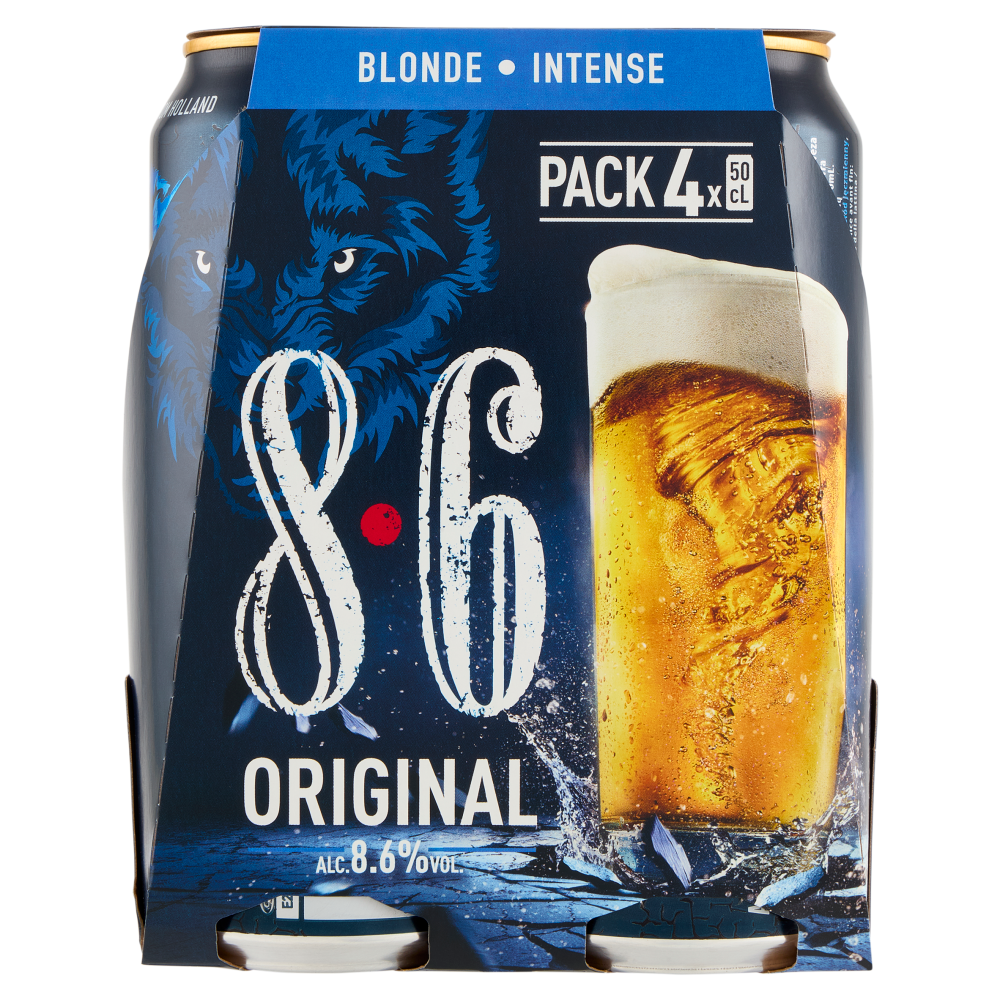 8.6 Original 4 x 50 cL
