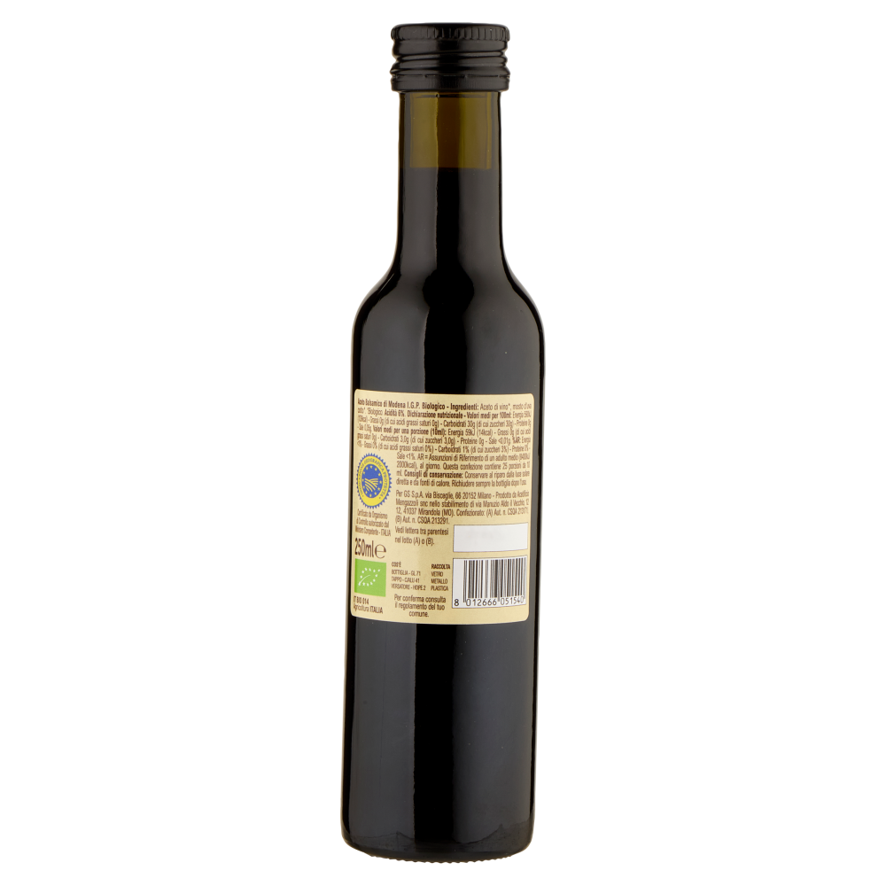 Carrefour Bio Aceto Balsamico di Modena I.G.P. 250 ml