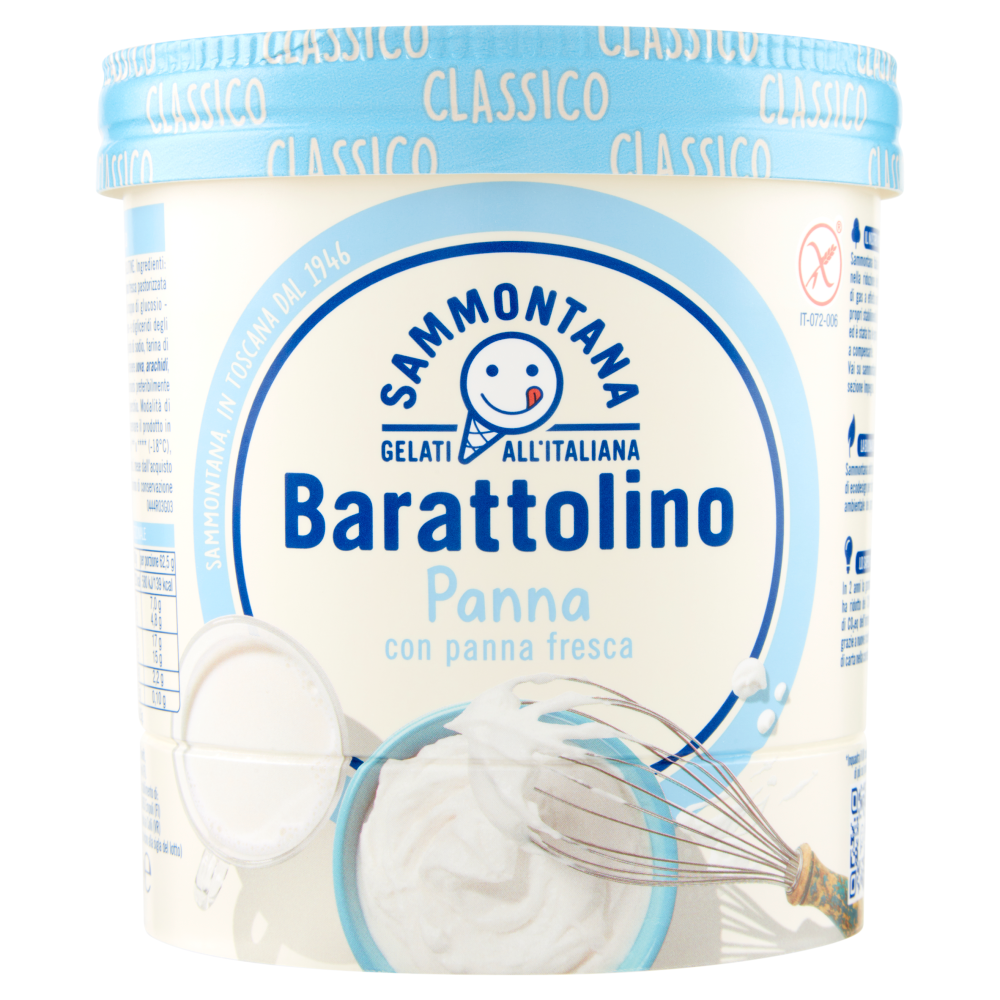 Sammontana Barattolino Classico Panna 500 g