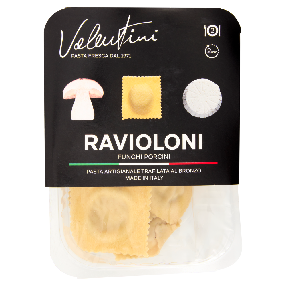 Valentini Ravioloni Funghi Porcini 250 g