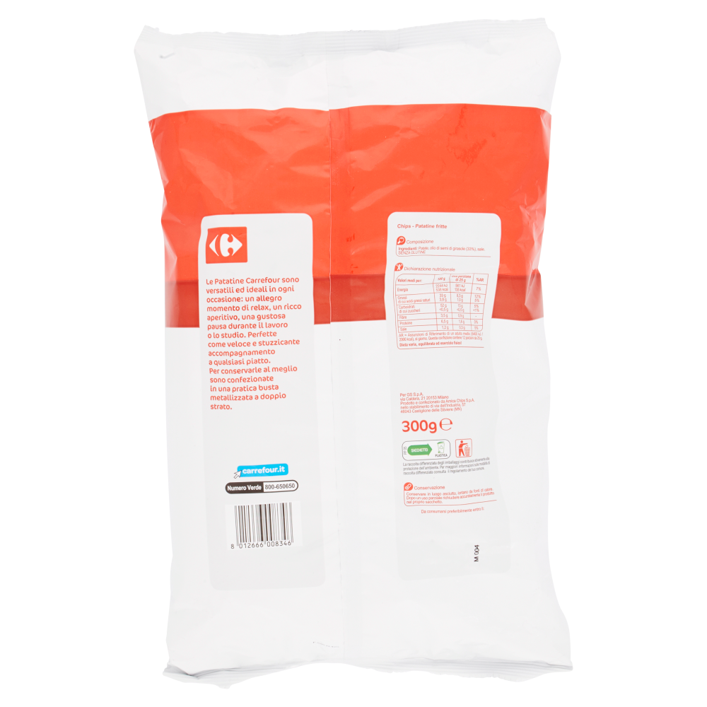 Carrefour Patatine Classiche 300 g