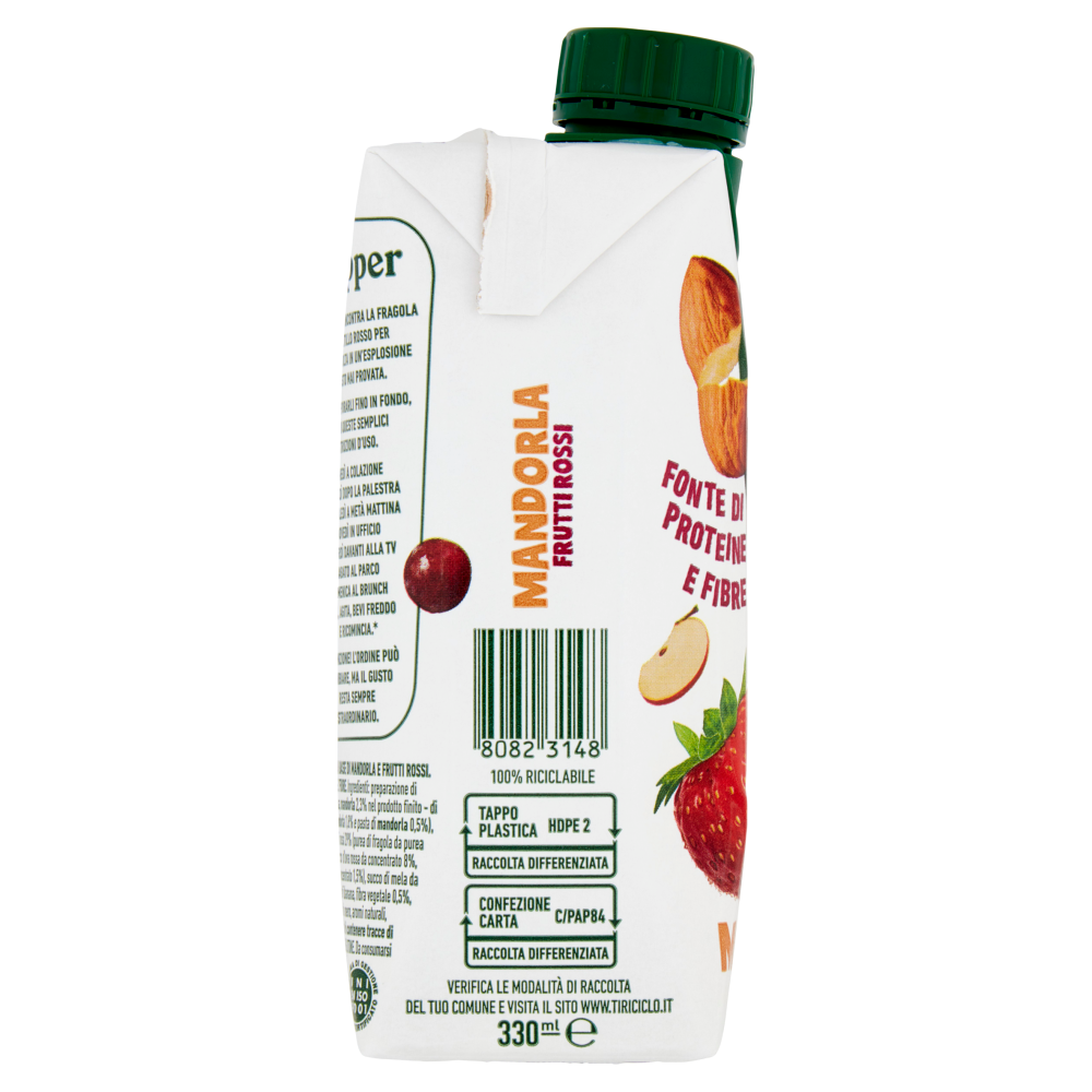 Zuegg Skipper Mandorla Frutti Rossi 330 ml