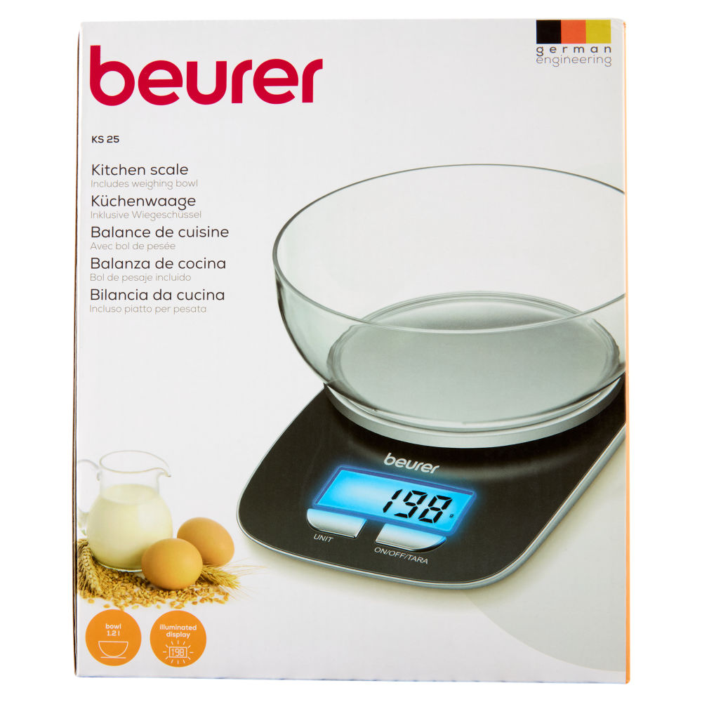 Beurer Bilancia da cucina KS 25