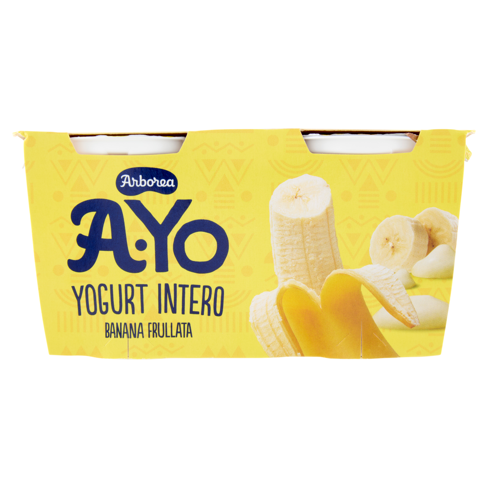 Arborea A-Yo Yogurt Intero Banana Frullata 2 x 125 g