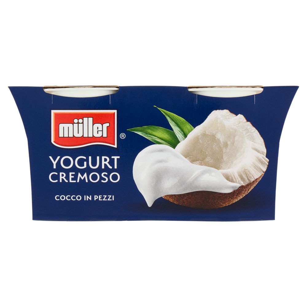 müller Yogurt Cremoso Cocco in Pezzi 2 x 125 g
