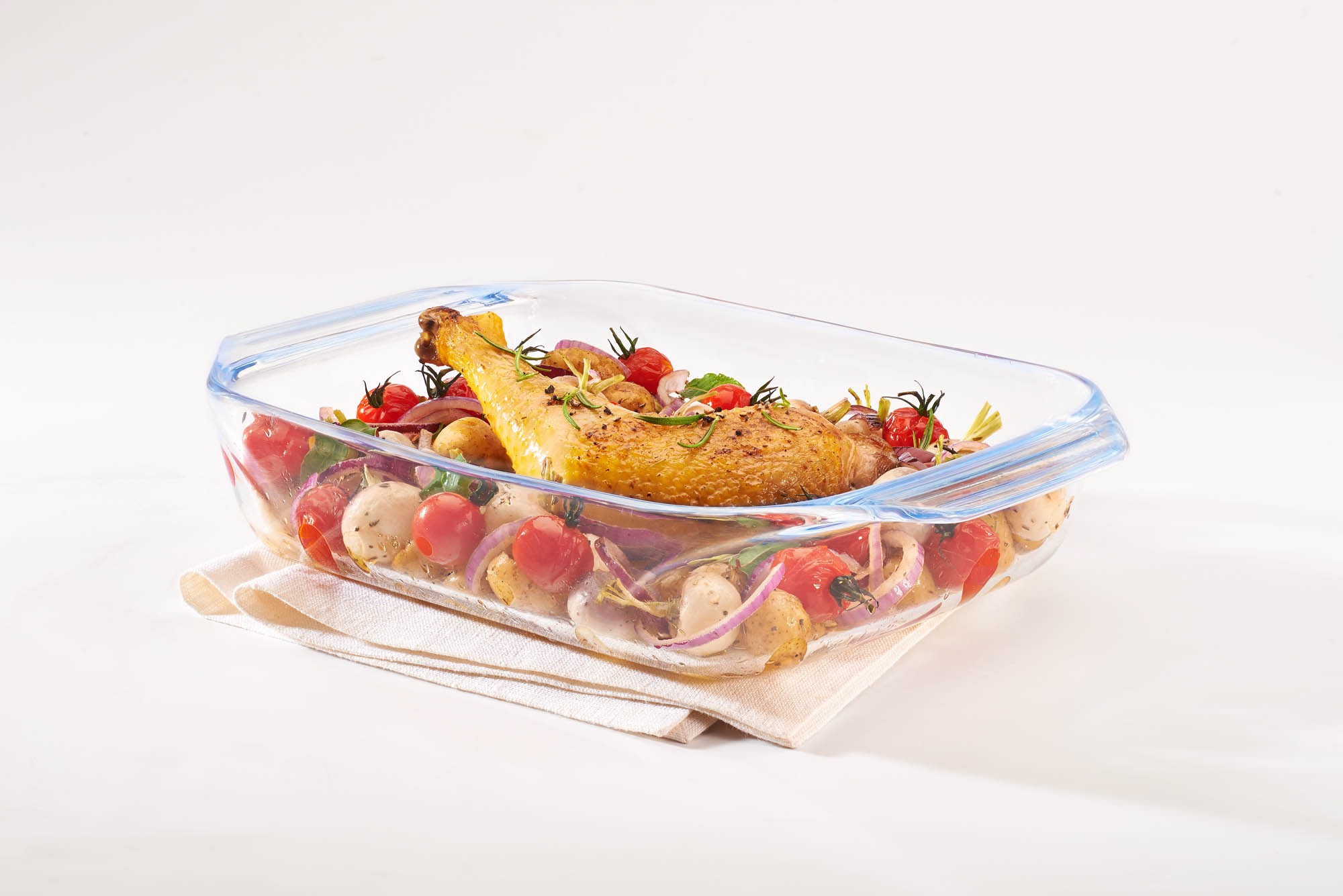 Pyrex Teglia Rettangolare in Vetro temperato 28x17 cm; capacit&Atilde; 1,4 lt