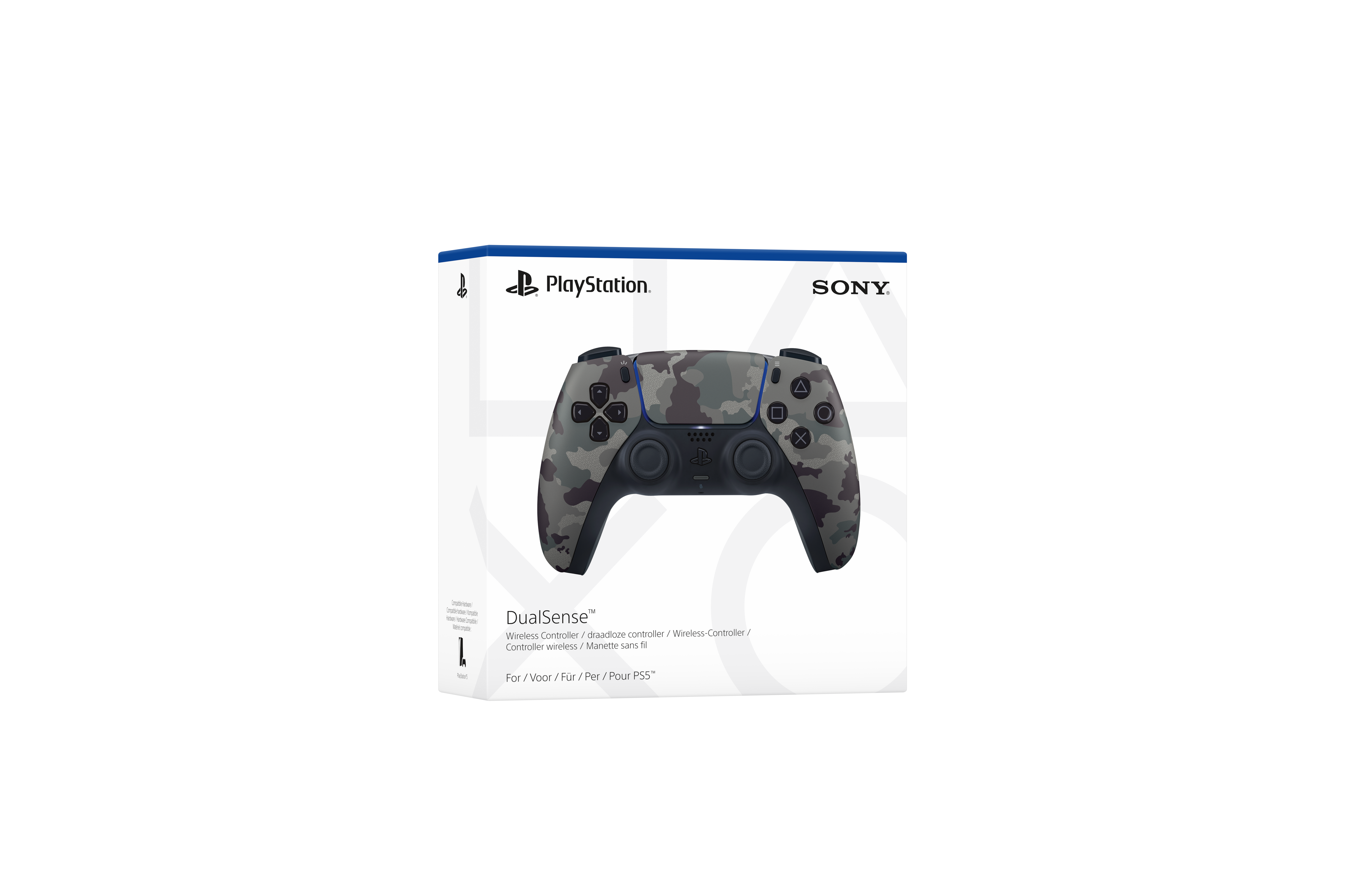 Sony DualSense V2 Mimetico, Grigio Bluetooth Gamepad Analogico/Digitale Android, MAC, PC, PlayStation 5, iOS