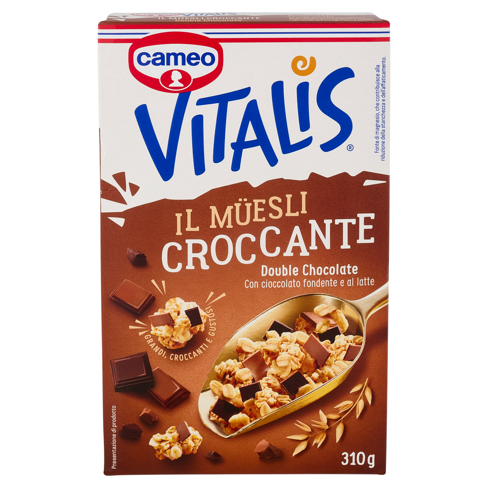 cameo Vitalis il Müesli Croccante Double Chocolate 310 g