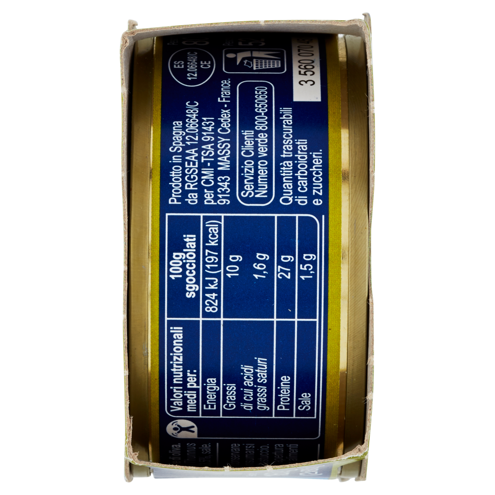 Carrefour Tonno pinne gialle all'olio extra vergine di oliva 2 x 80 g