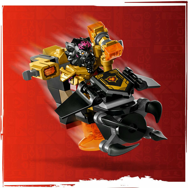 LEGO NINJAGO Dragone di Lava Transformer Heatwave