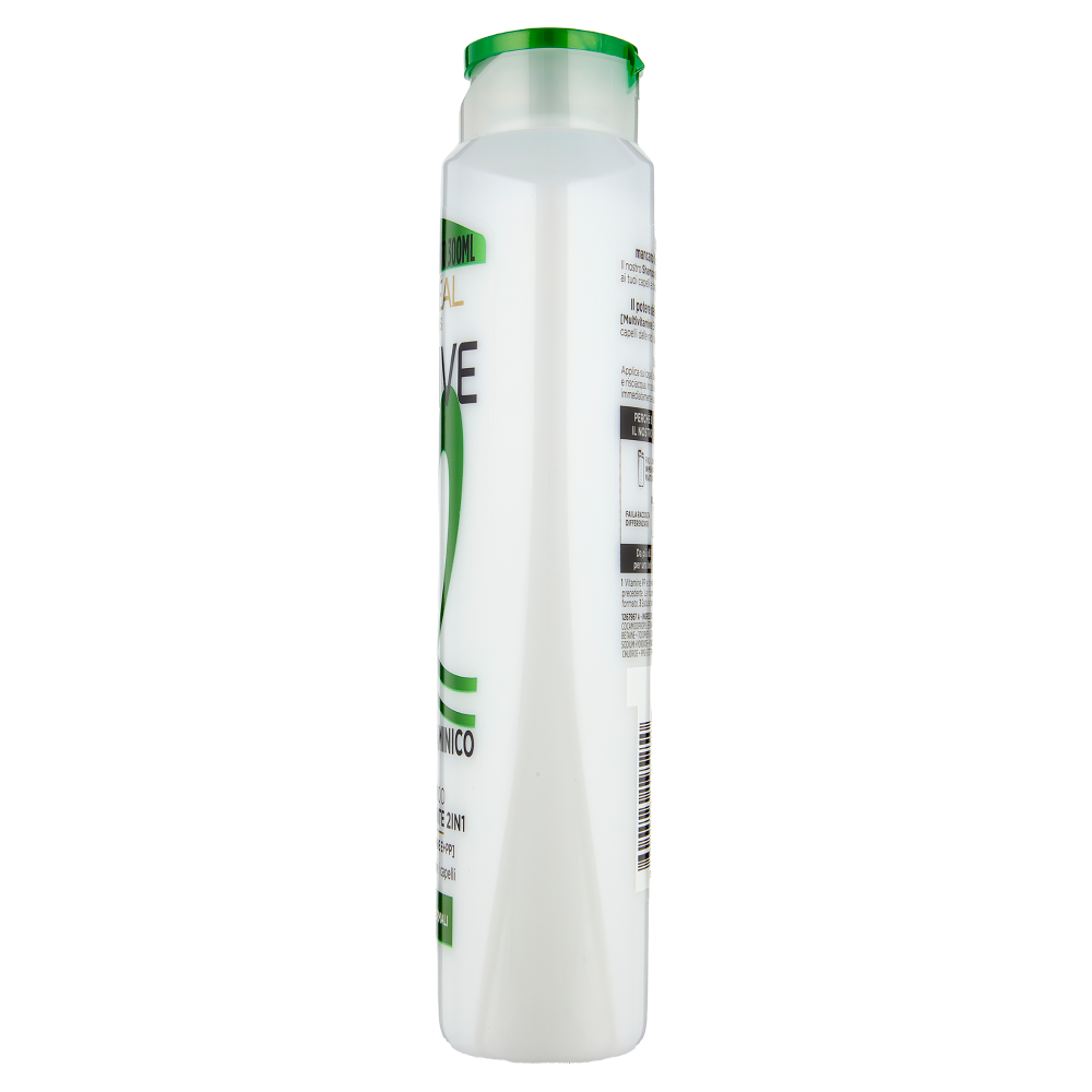 Elvive Multivitaminico Shampoo Vitalizzante 2in1, per Capelli Normali, 300 ml