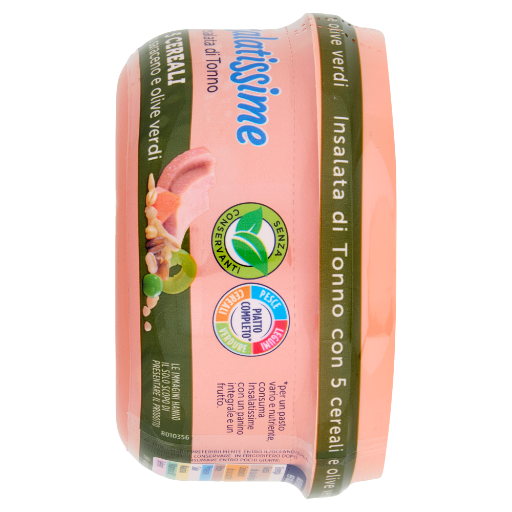 Rio mare Insalatissime Insalata di Tonno 5 Cereali con grano saraceno e olive verdi 200 g