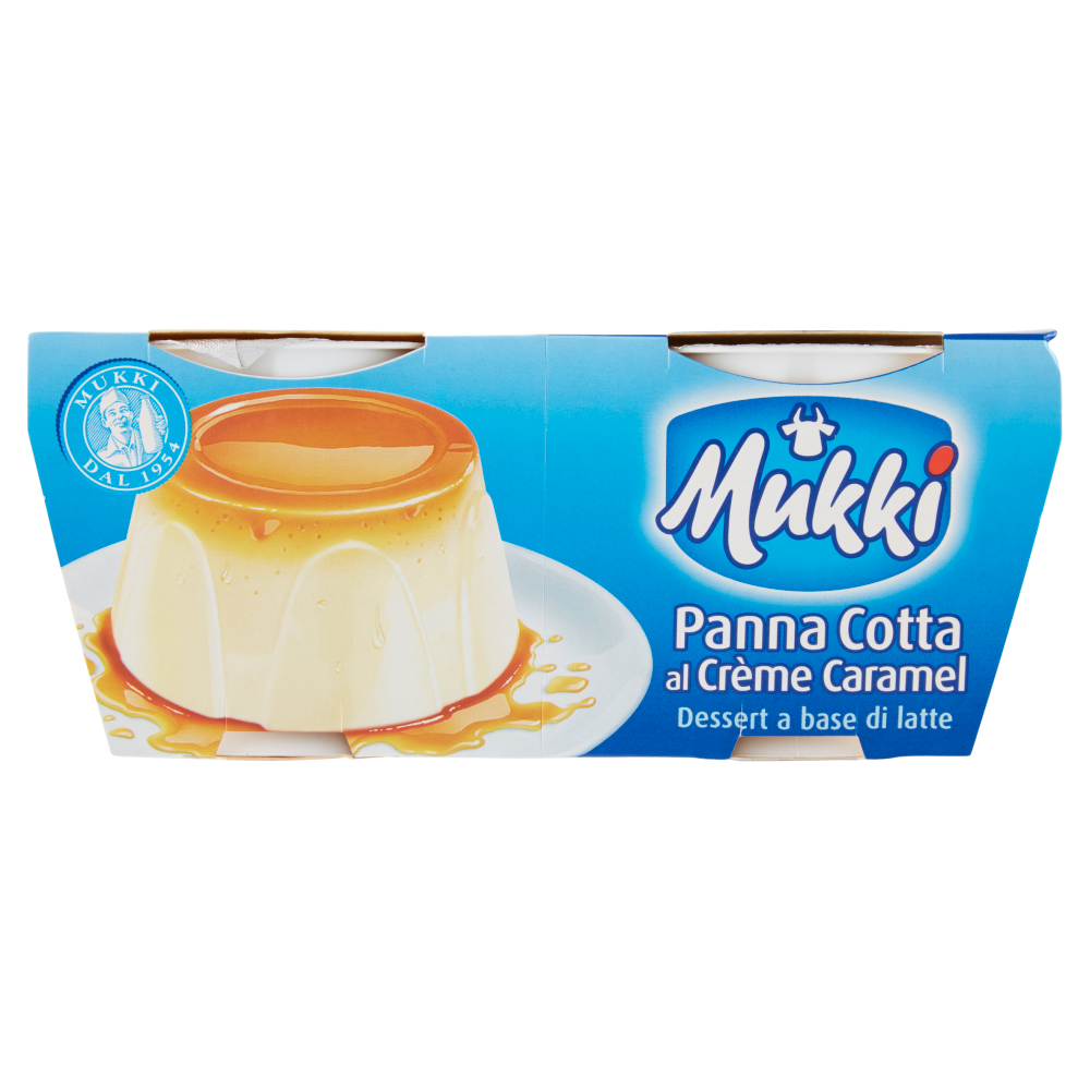 Mukki Panna Cotta al Cr&egrave;me Caramel 2 x 100 g