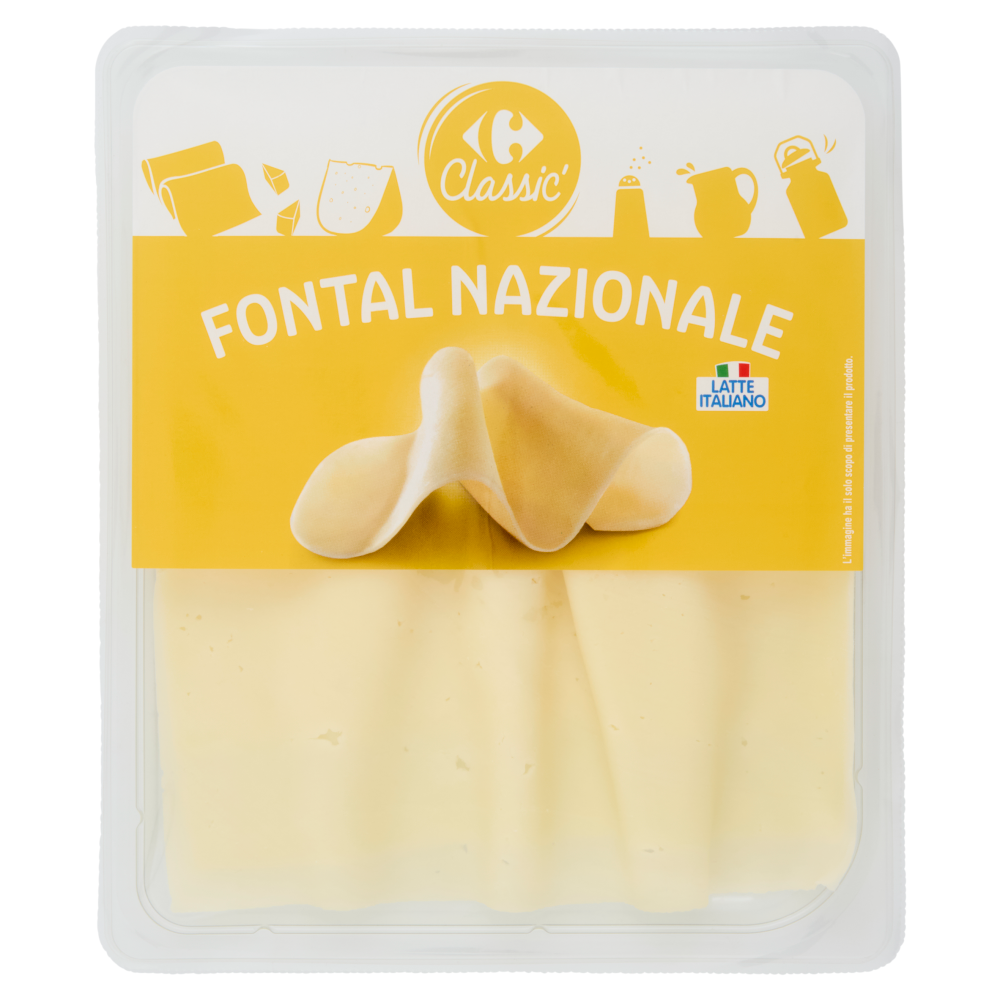 Carrefour Classic Fontal Nazionale a fette 120 g
