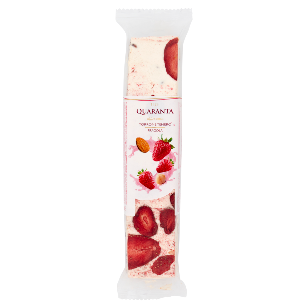 Quaranta Torrone Tenero Fragola 100 g