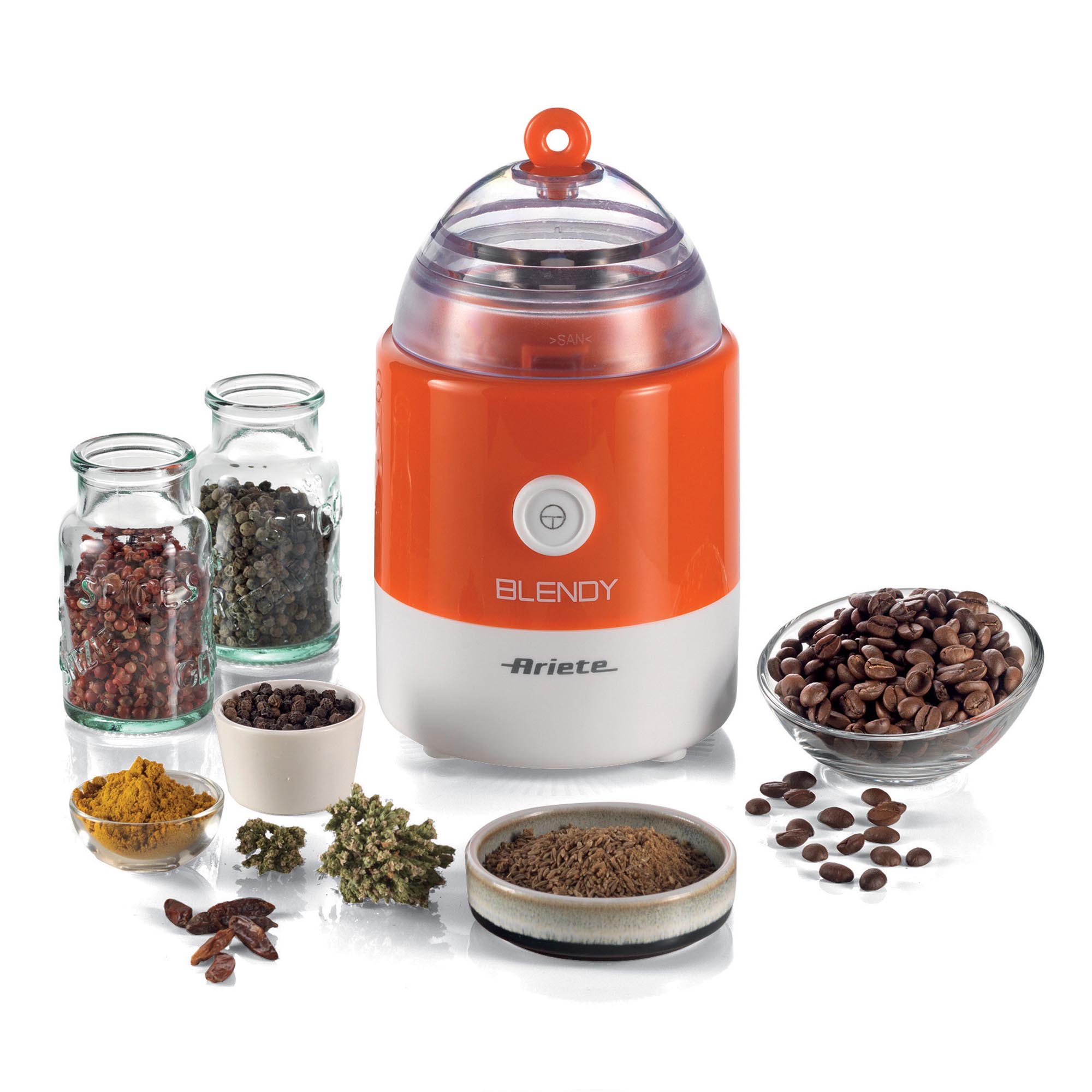 Ariete Blendy 0,8 L Frullatore da tavolo 350 W Arancione, Bianco