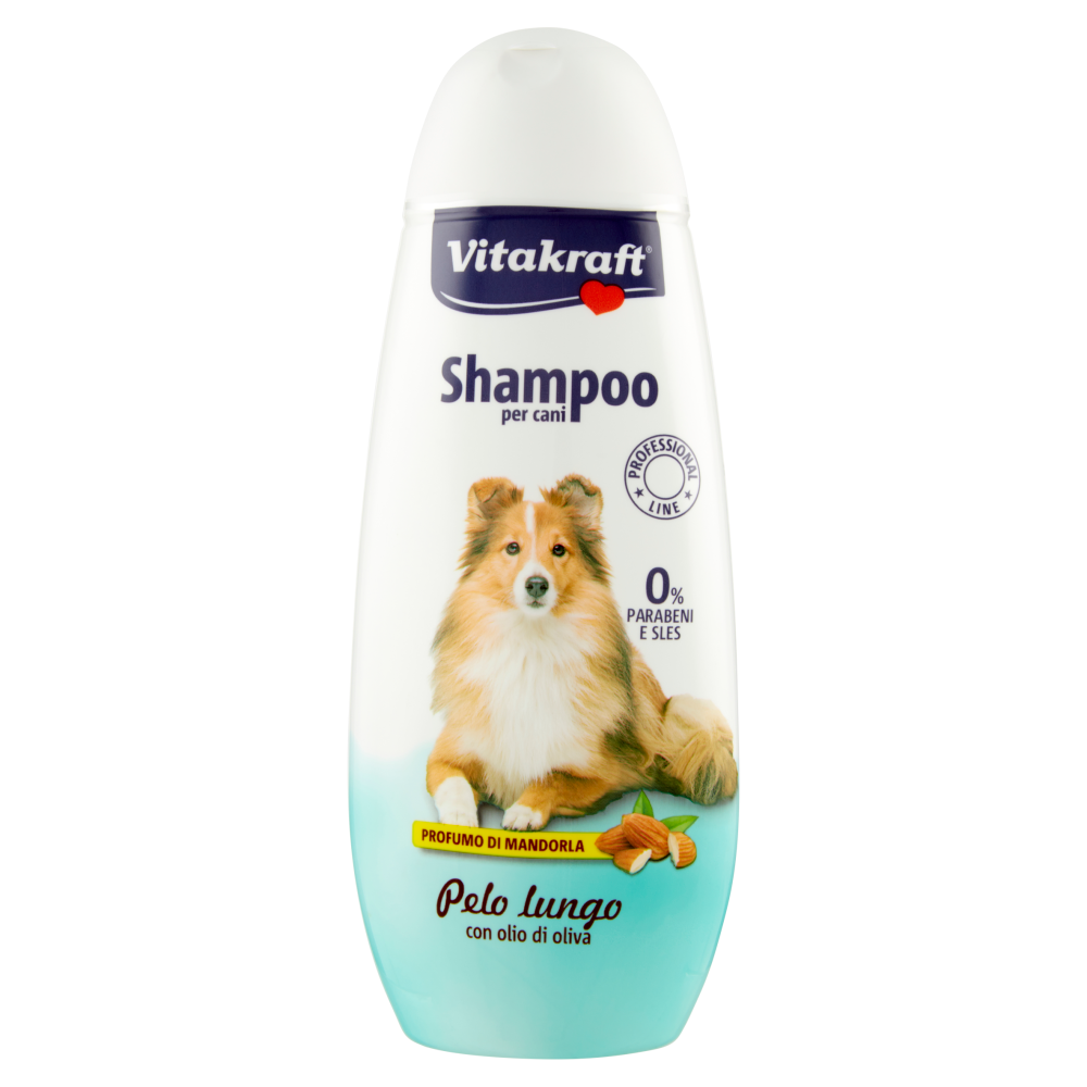 Vitakraft Shampoo per cani Pelo lungo con olio di oliva 250 ml Carrefour