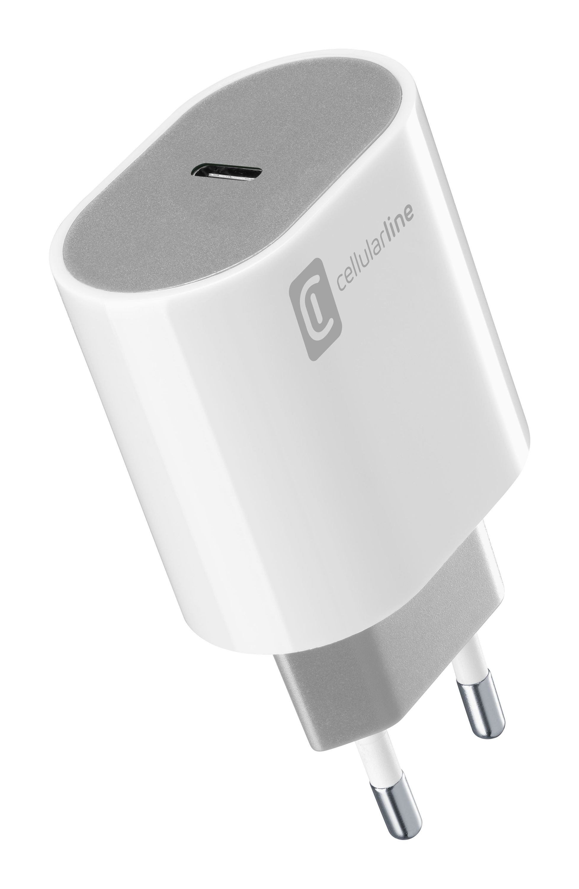 Cellularline USB-C Charger #Stylecolor - Universal Caricabatterie da rete20W colorato