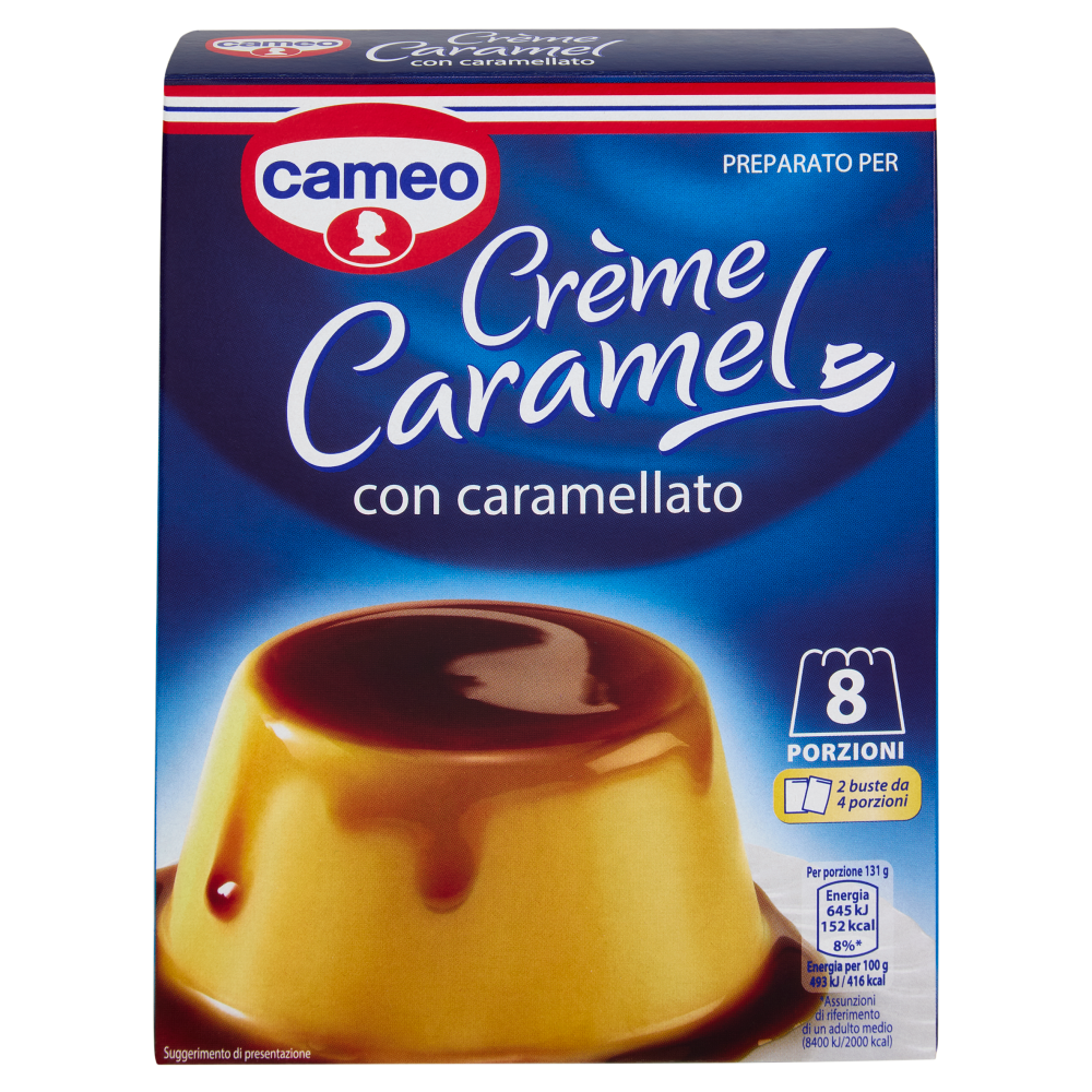 cameo Preparato per Crème Caramel con caramellato 200 g