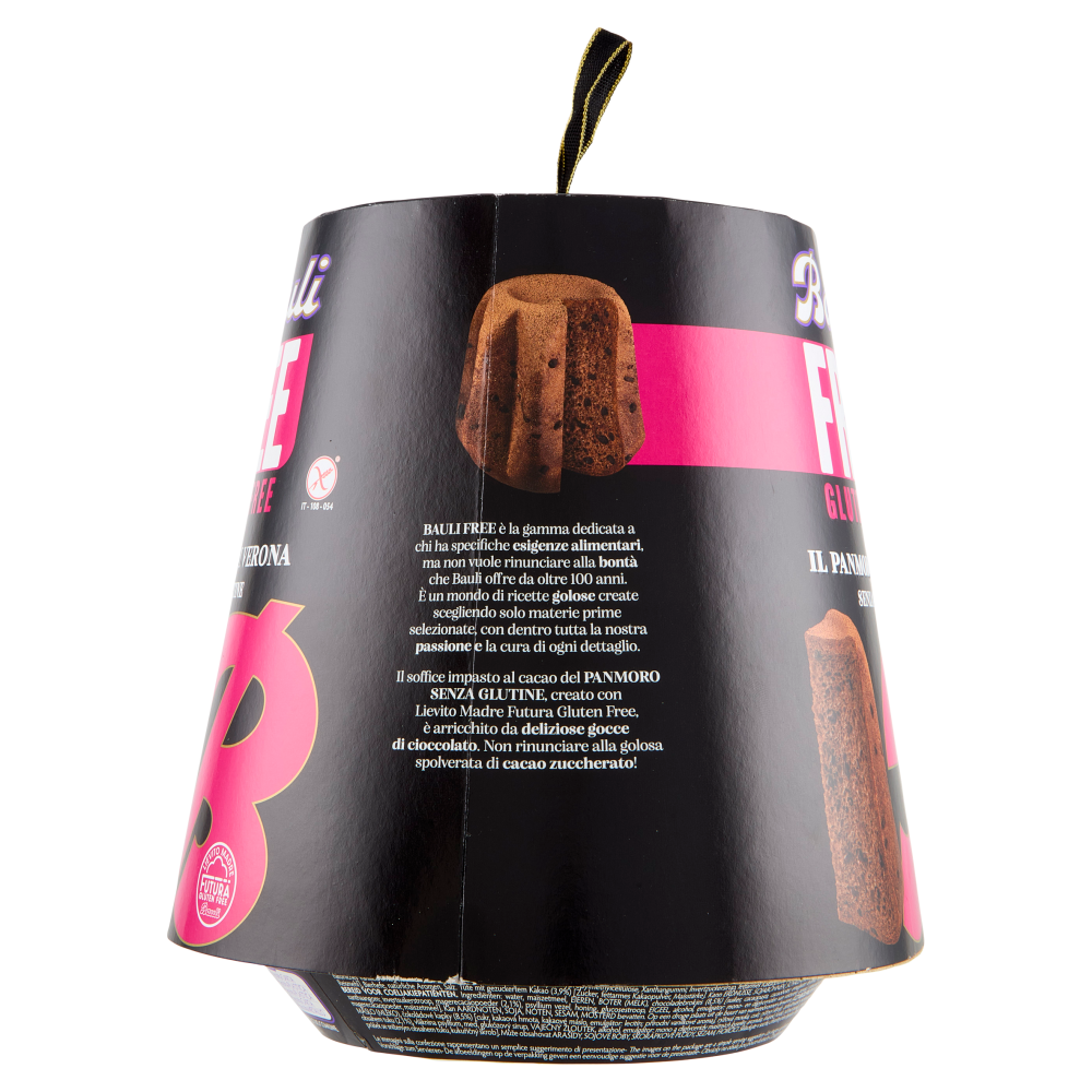 Bauli Free Gluten Free il Panmoro di Verona Senza Glutine 500 g