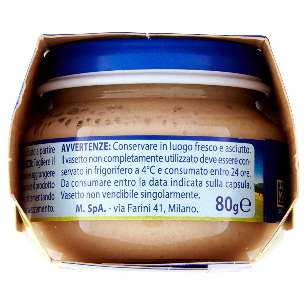 Mellin Agnello 100% Naturale Omogeneizzato 2 x 80 g