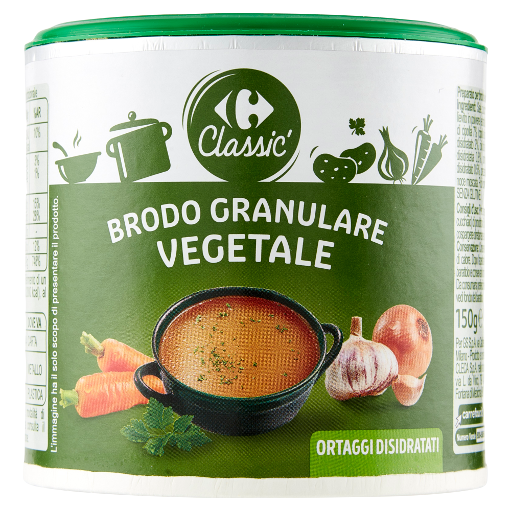 Carrefour Classic Brodo Granulare Vegetale 150 g