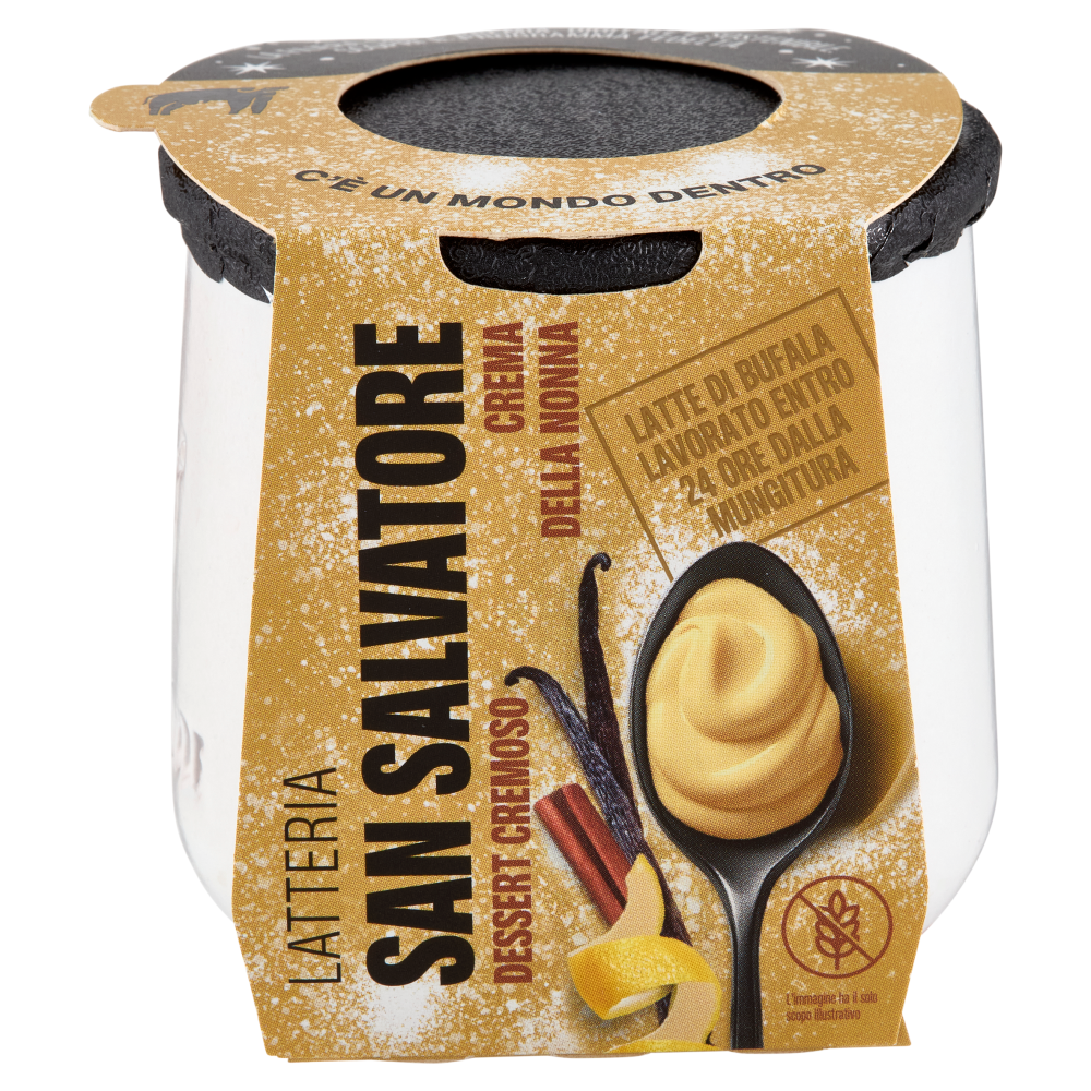Latteria San Salvatore Dessert Cremoso Crema della Nonna 120 g
