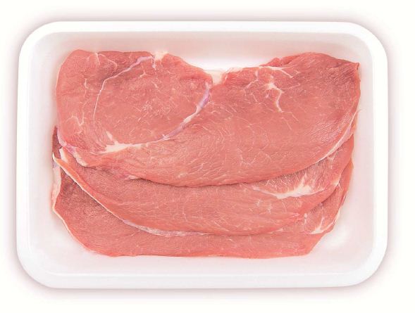 Fettine di coscia di vitello. 