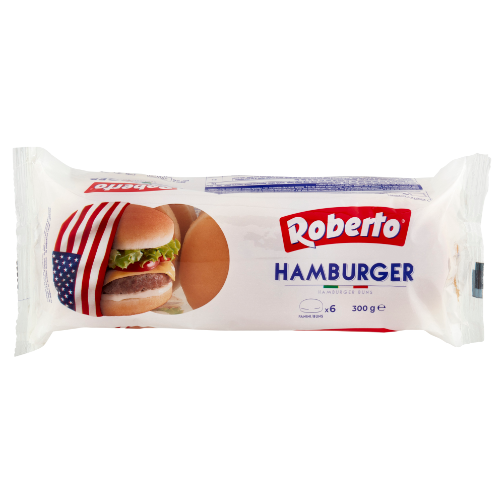 Roberto Hamburger 6 Panini 300 g