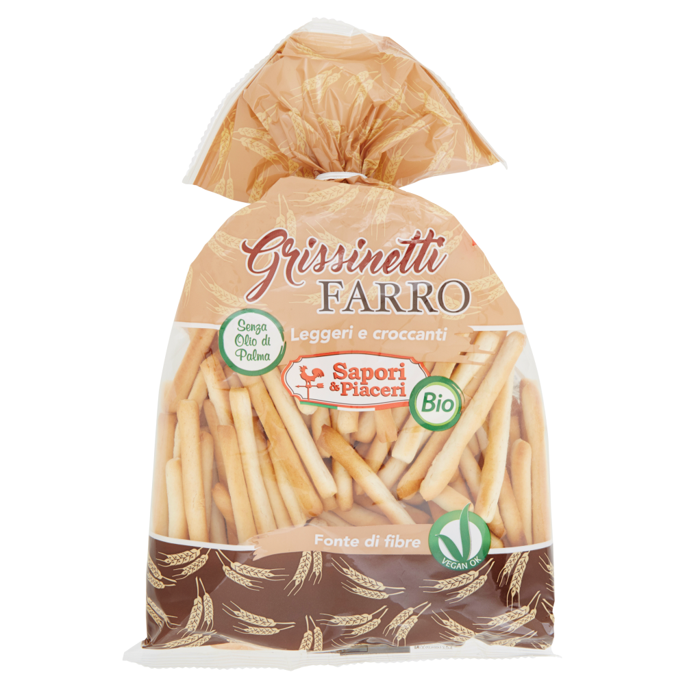 Sapori & Piaceri Bio Grissinetti Farro 250 g