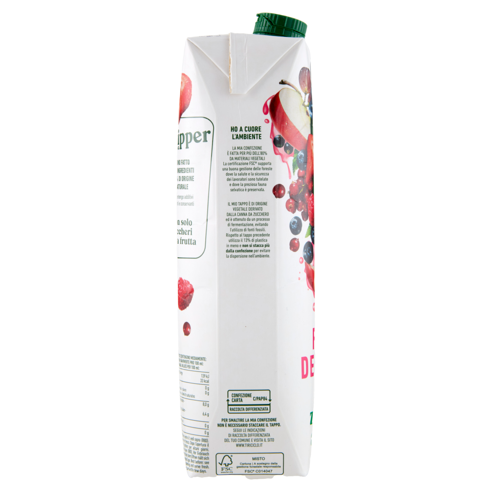 Zuegg Skipper Frutti di Bosco Senza zuccheri aggiunti 1000 ml