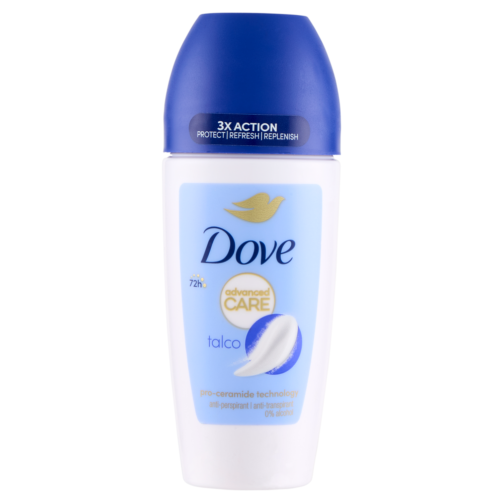 Dove advanced Care talco anti-perspirant 50 ml