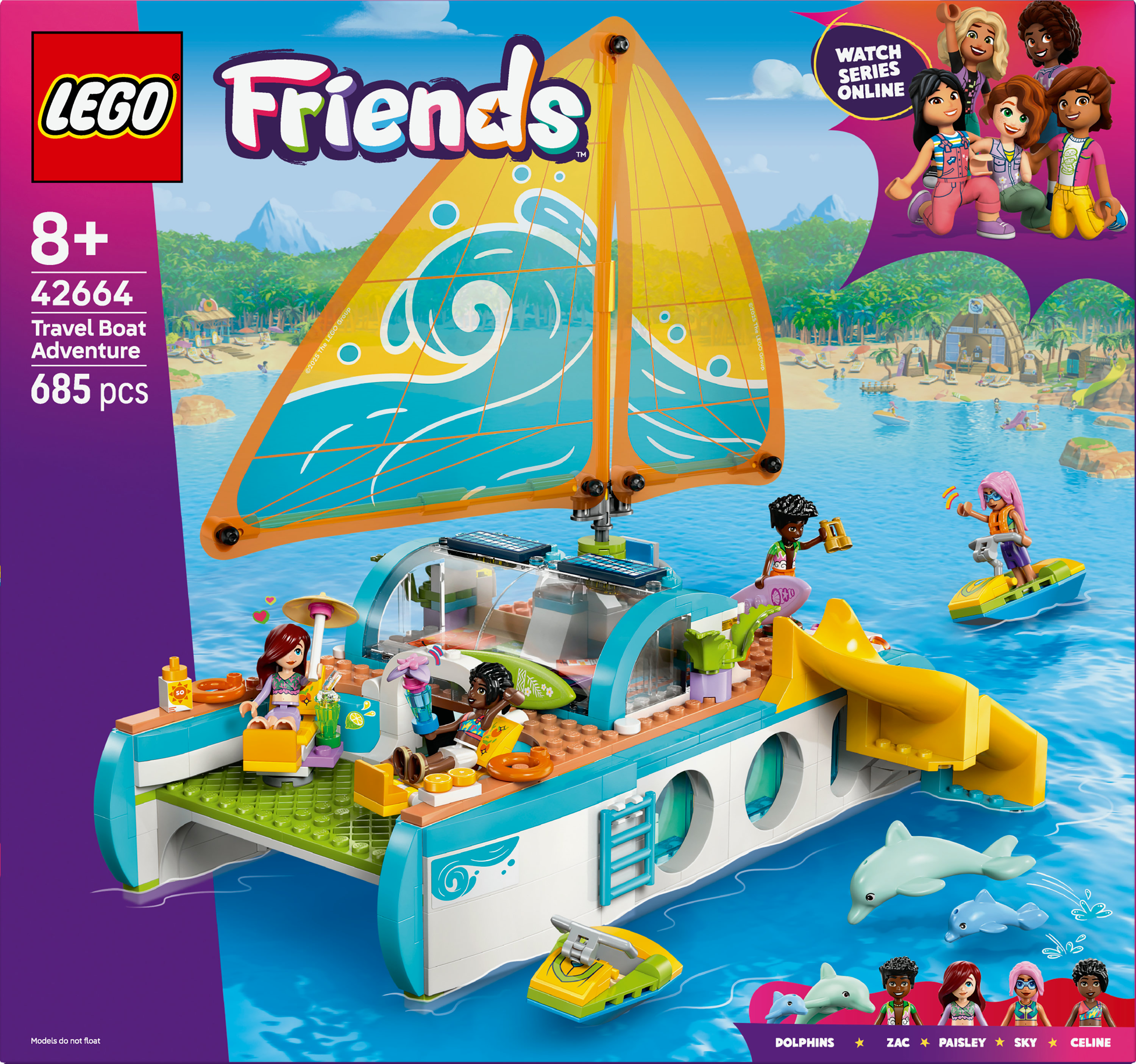 LEGO Friends Avventura sul catamarano