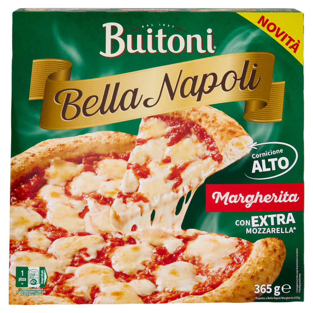 Buitoni Bella Napoli Margherita Pizza surgelata 365 g
