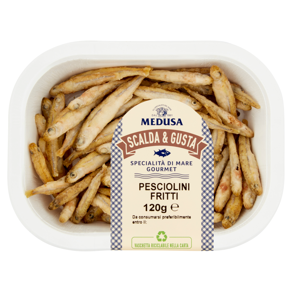 Medusa Scalda & Gusta Pesciolini Fritti 120 g