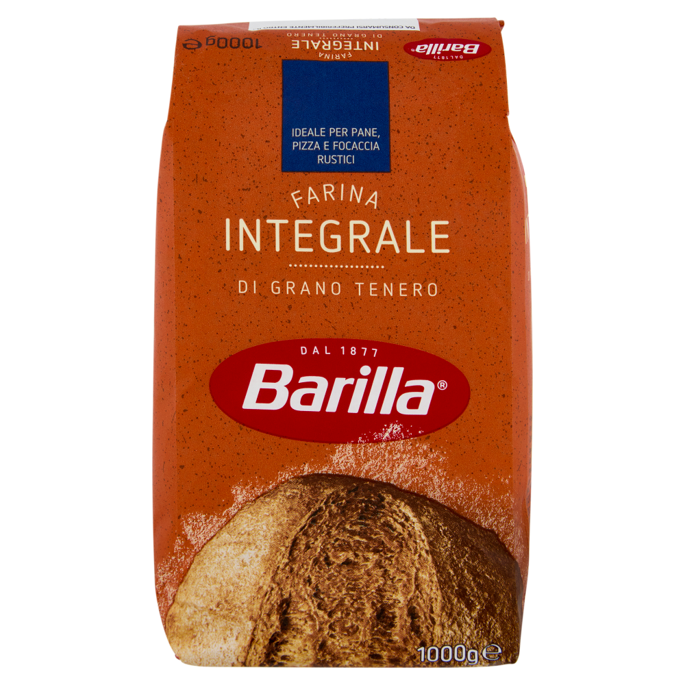 Barilla Farina Integrale di Grano Tenero 1000 g