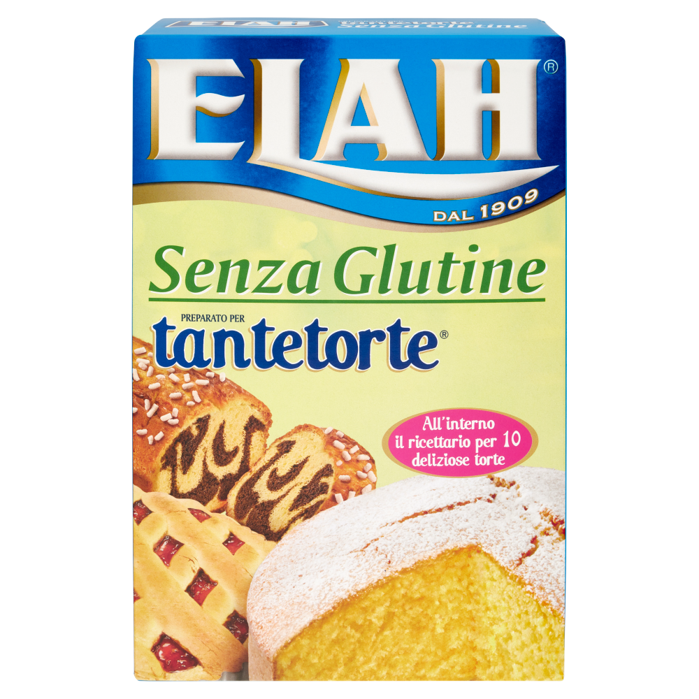 Elah Senza Glutine Preparato per tantetorte 390 g