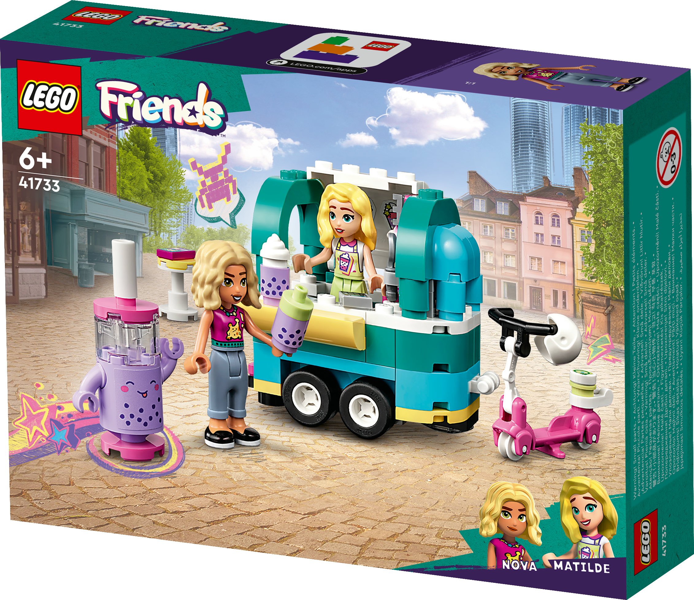 LEGO Friends Negozio mobile di Bubble Tea