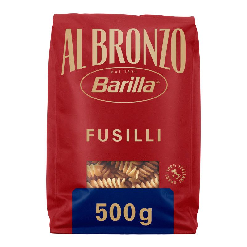 Barilla Al Bronzo Pasta Fusilli 500g