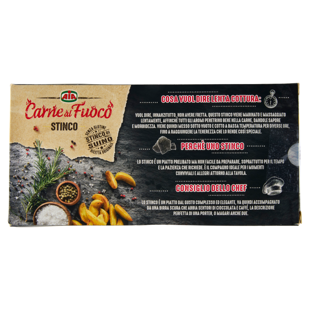 Aia Carne al Fuoco Stinco Lenta Cottura 650 g