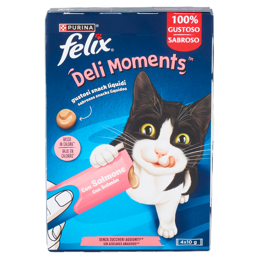 FELIX Deli Moments con Salmone 4 x 10 g