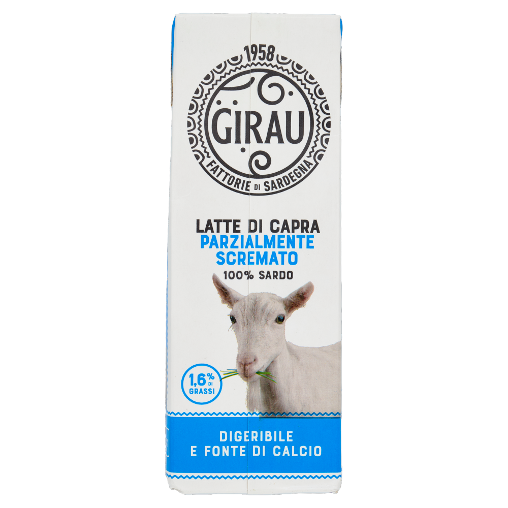 Girau Latte di Capra Parzialmente Scremato 1000 ml