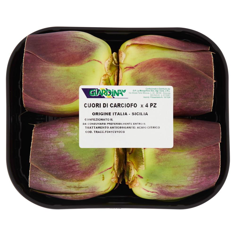 Cuori di Carciofo Puliti x4