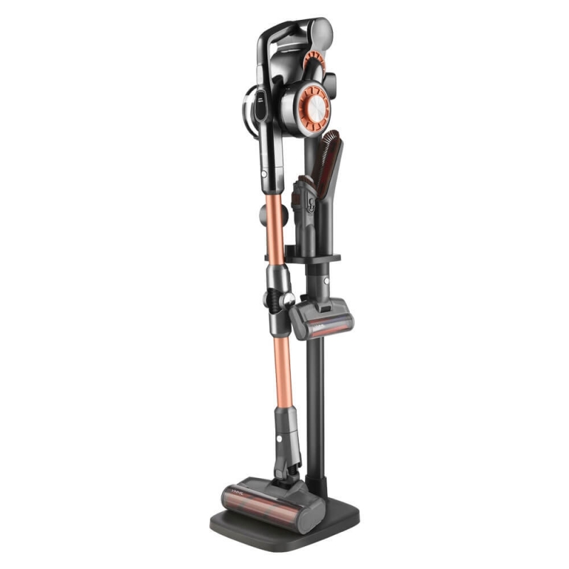 JIMMY H9 Pro Aspirapolvere a bastone 2 in 1 Batteria Secco HEPA Senza sacchetto 600 W Oro, Grigio