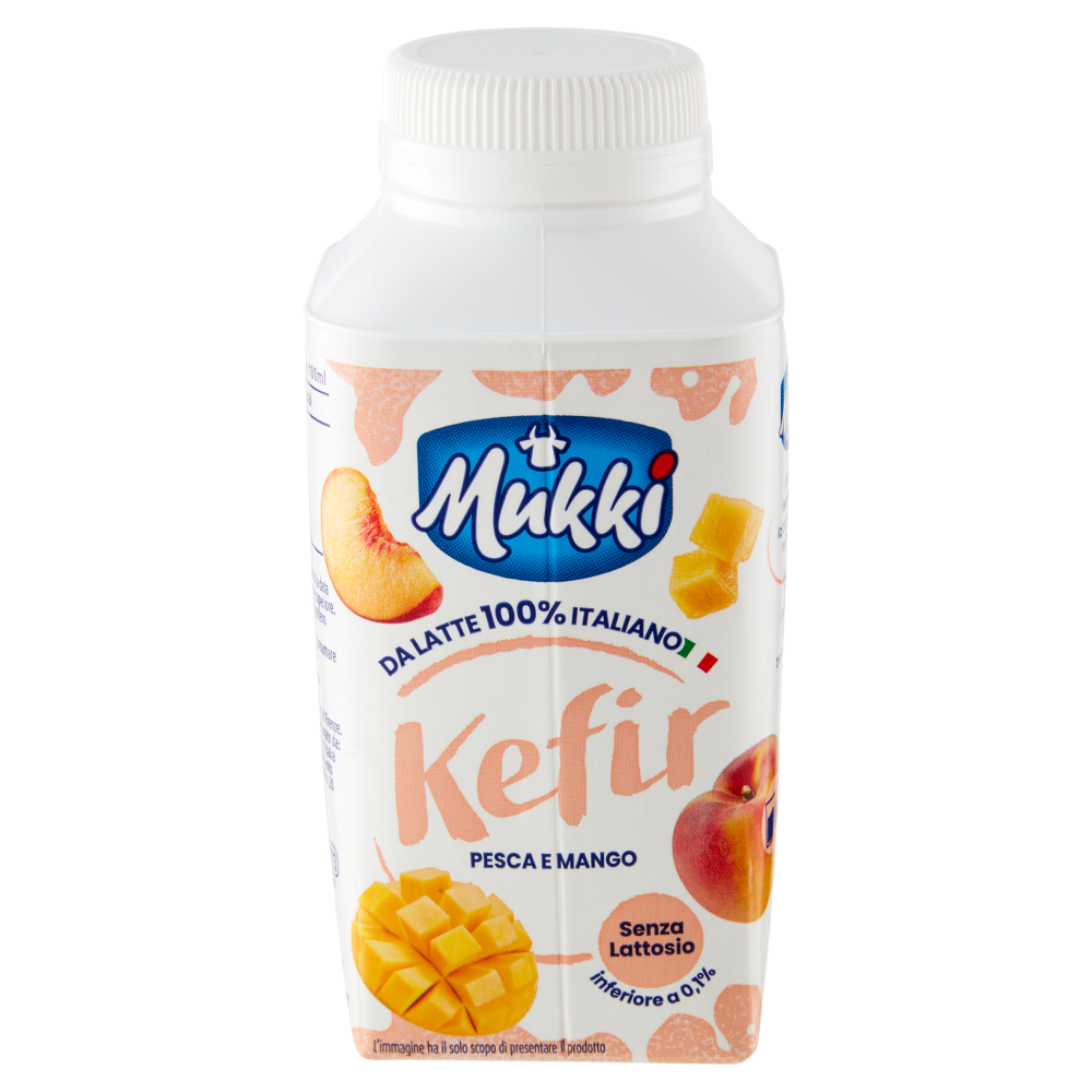 Mukki Kefir Pesca e Mango Senza Lattosio 250 ml